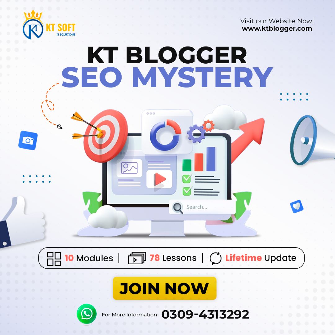 KT Blogger SEO Mastery: 7-Figure Passive Income With Blogs