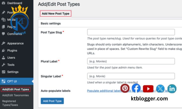 Custom Post Type in WordPress