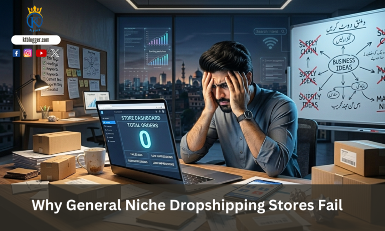 Why General Niche Dropshipping Stores Fail